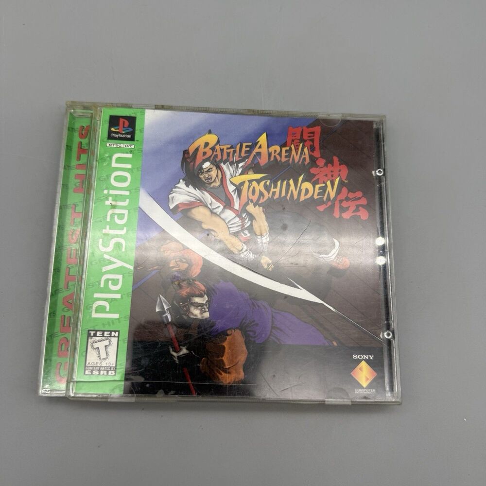 Battle Arena Toshinden Complete PS1 (Sony PlayStation 1, 1995)